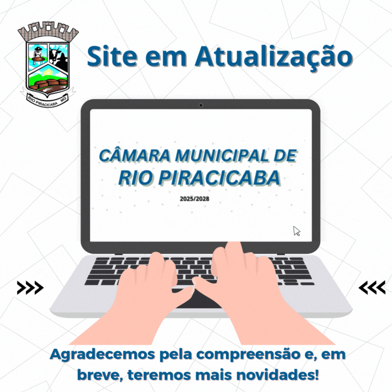 Atualização no Portal da Câmara.