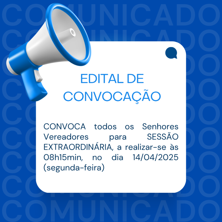 EDITAL DE CONVOCAÇÃO