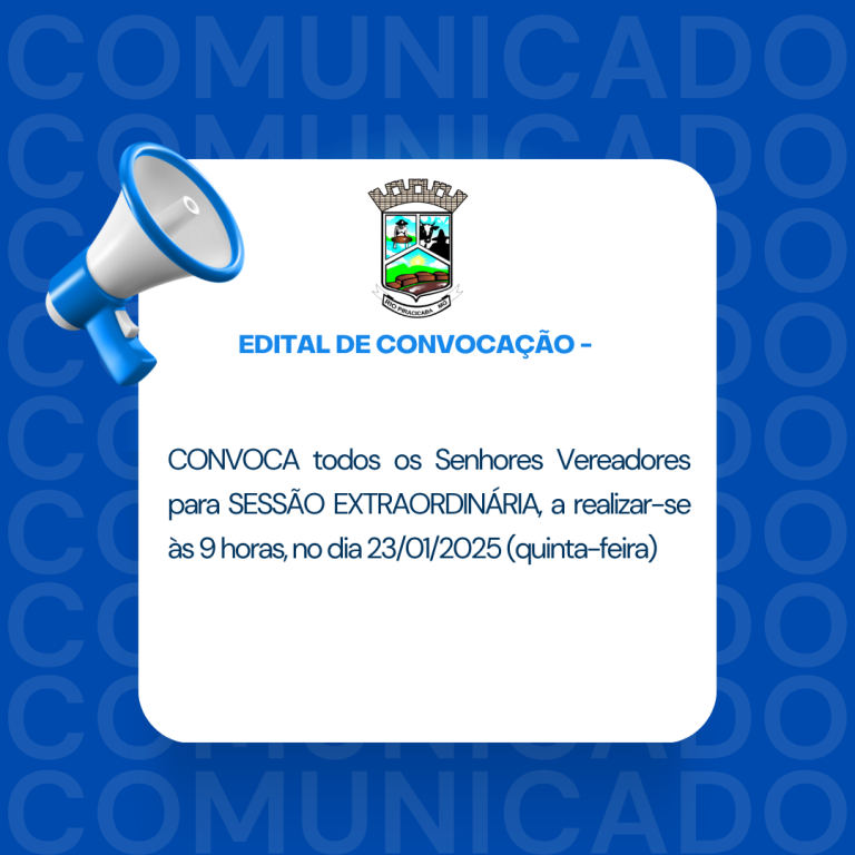 Edital de Convocação