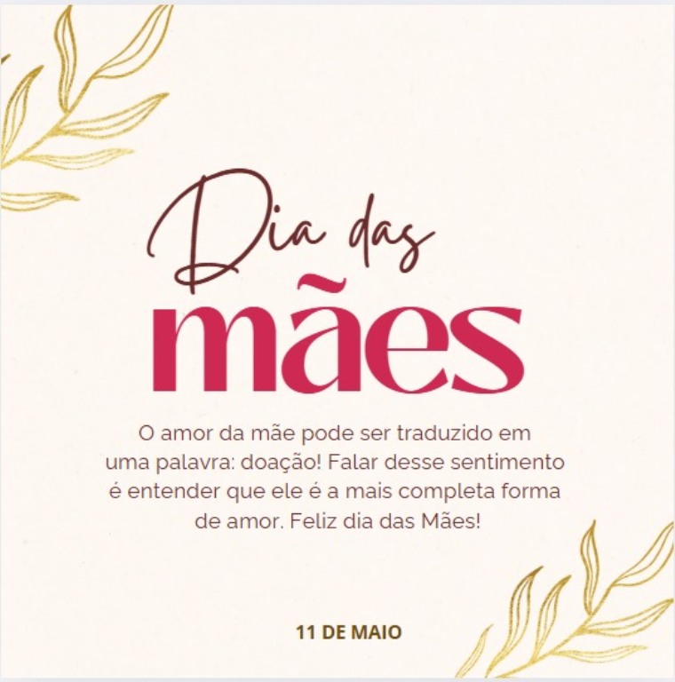 DIA DAS MÃES 